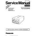 Panasonic AJ-D230HE Service Manual Simplified