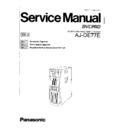 Panasonic AJ-DE77E Service Manual