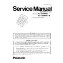 Panasonic KX-DT590RU, KX-DT590RU-B Service Manual