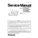 Panasonic KX-NT553RU-B, KX-NT556RU-B Service Manual