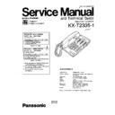 Panasonic KX-T2335-1 Service Manual