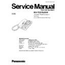 Panasonic KX-T2378JXW Service Manual