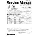 Panasonic KX-T4312BX Service Manual Simplified