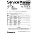 Panasonic KX-T4500-W Service Manual Simplified