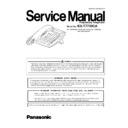 Panasonic KX-T7730CA Service Manual