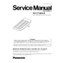 Panasonic KX-T7740X (serv.man2) Service Manual