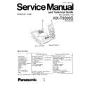 Panasonic KX-T9300S Service Manual