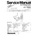 Panasonic KX-T9505 Service Manual Simplified