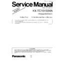Panasonic KX-TC1015BXN Service Manual Changes