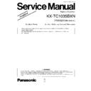 Panasonic KX-TC1035BXN Service Manual Changes