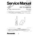 Panasonic KX-TC1400CW Service Manual Simplified