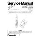 Panasonic KX-TC1430W Service Manual Simplified