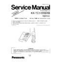 Panasonic KX-TC1455BXB Service Manual Simplified