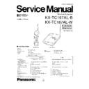 kx-tc167al-b, kx-tc167al-w service manual