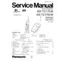 Panasonic KX-TC170-B, KX-TC170W Service Manual