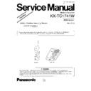 Panasonic KX-TC1741W Service Manual Simplified