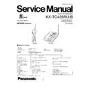 kx-tc428ru-b service manual