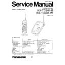 kx-tc901-b, kx-tc901-w service manual