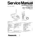 Panasonic KX-TC905-W Service Manual