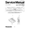 kx-tc910d-b service manual simplified