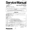 kx-tc917hs-b service manual supplement