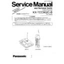 Panasonic KX-TCC902C-B Service Manual Simplified