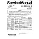 Panasonic KX-TCC936-B Service Manual Simplified