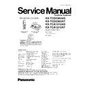 Panasonic KX-TCD236UAS, KX-TCD236UAT, KX-TCA121UAS, KX-TCA121UAT Service Manual