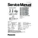 Panasonic KX-TCD245RUS, KX-TCD245RUT, KX-TCA122RUS, KX-TCA122RUT, KX-TCA121RUS, KX-TCA121RUT Service Manual