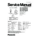 Panasonic KX-TCD305UA, KX-TCD307UA, KX-TCA130UA Service Manual