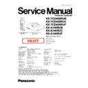 kx-tcd400rub, kx-tcd400ruc, kx-tcd400ruf, kx-a140rub, kx-a140ruc, kx-a140ruf service manual