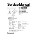 Panasonic KX-TCD420RUM, KX-TCD420RUS, KX-A142RUM, KX-A142RUS Service Manual