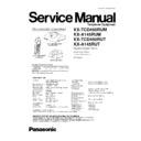 kx-tcd450rum, kx-a145rum, kx-tcd450rut, kx-a145rut service manual
