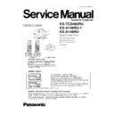 Panasonic KX-TCD460RU, KX-A146RU-1, KX-A146RU Service Manual