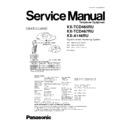 Panasonic KX-TCD465RU, KX-TCD467RU, KX-A146RU Service Manual