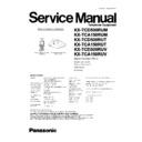 Panasonic KX-TCD500RUM, KX-TCA150RUM, KX-TCD500RUT, KX-TCA150RUT, KX-TCD500RUV, KX-TCA150RUV Service Manual