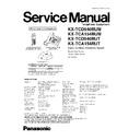 Panasonic KX-TCD540RUM, KX-TCA154RUM, KX-TCD540RUT, KX-TCA154RUT Service Manual