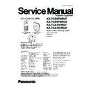 Panasonic KX-TCD576RUT, KX-TCD576RUV, KX-TCA151RUT, KX-TCA151RUV Service Manual