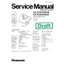 Panasonic KX-TCD700RUB, KX-TCD700RUC Service Manual