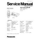 Panasonic KX-TCD715RUM Service Manual