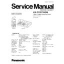Panasonic KX-TCD735GM Service Manual