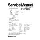 Panasonic KX-TCD805RUT, KX-TCA180RUT Service Manual