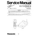 kx-tcd950e-b service manual simplified