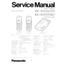 Panasonic KX-TCD951EB, KX-TCD955EC Service Manual