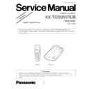 Panasonic KX-TCD951RUB Service Manual Simplified