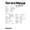 Panasonic KX-TCD953RUB Service Manual