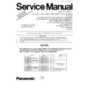 Panasonic KX-TCM418-B (serv.man3) Service Manual Supplement