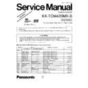Panasonic KX-TCM420MX-B Service Manual Simplified