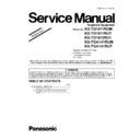 Panasonic KX-TG1411RUM, KX-TG1411RUT, KX-TG1412RU1, KX-TGA141RUM, KX-TGA141RUT (serv.man2) Service Manual Supplement