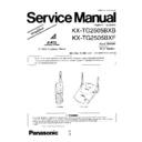 Panasonic KX-TG2505BXB, KX-TG2505BXF Service Manual Simplified